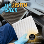 Air System Check - cabin air filter, AC Temp