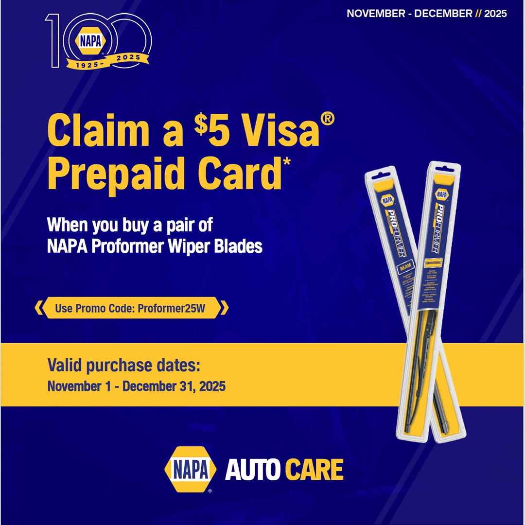 Windshield Wipers Proformance NAPA offer