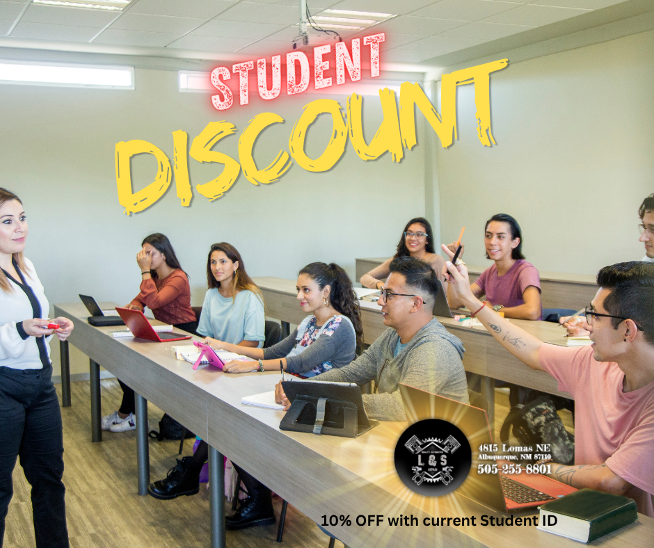 Back to School ready with student discount